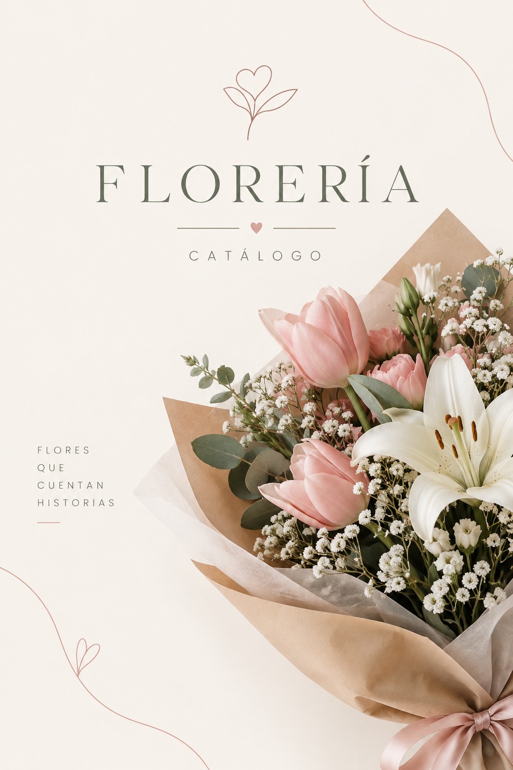 Portada del catálogo de Florería